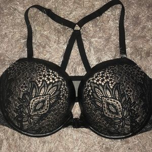 Victoria very sexy push up bra faux leather 36dd